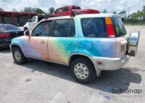 2001 Honda Cr-V Lx из США, поврежденный, VIN JHLRD28441S003216